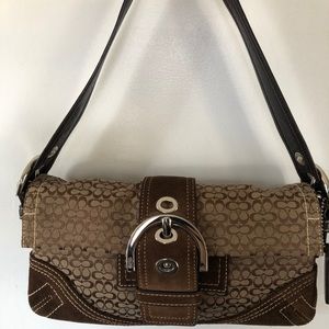 Coach Signature Soho Mini Flap Bag